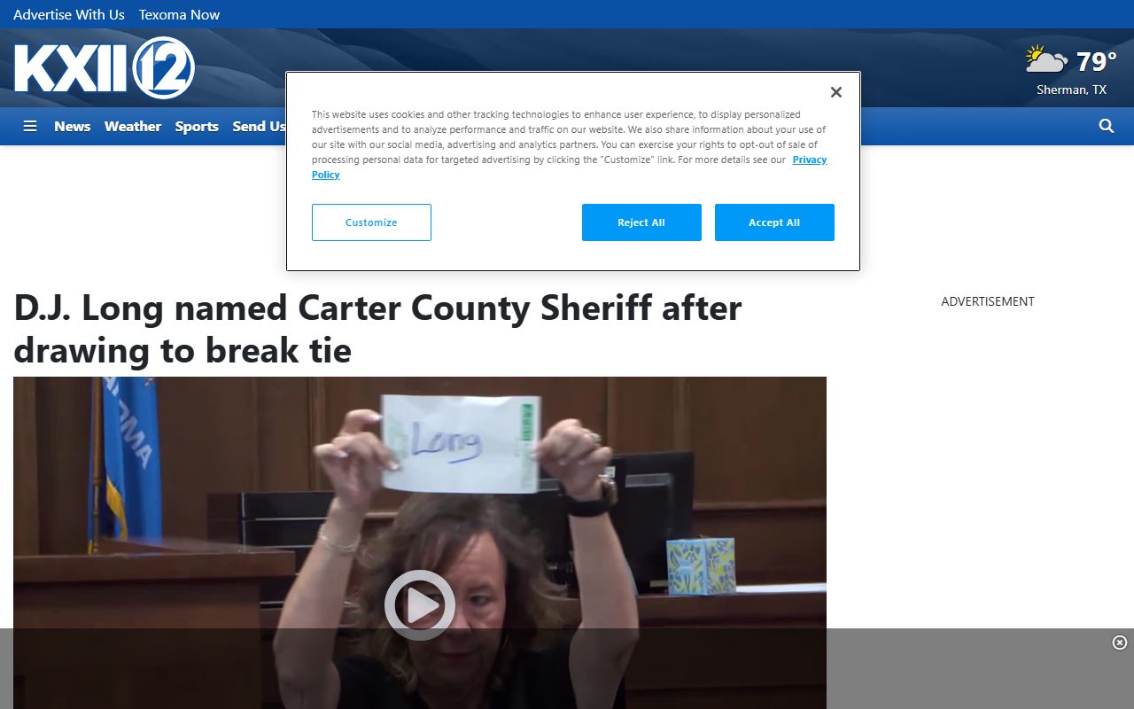 Carter County warrant records and 2024 sheriff race report
